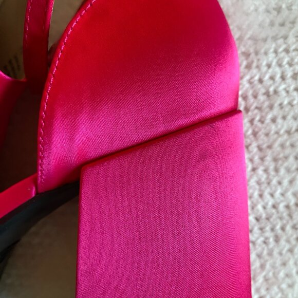 NWT/NIB Wild Fable Women's Bianca Platform Heels Viral Barbie Pink Shoe Size 7.5 - Picture 14 of 14